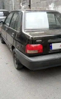 پراید مشکی 84