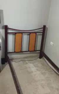 تخت تک نفره بزرگسال فلزی