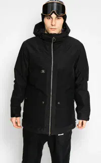 کاپشن اسکی مشکی DC سایز L در حدنو