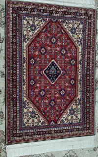 فرش یک ذرع و نیم کشکولی