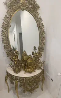 آینه و شمعدان