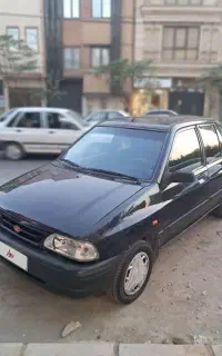پراید۸۶دوگانه فابریک مشکی درحد