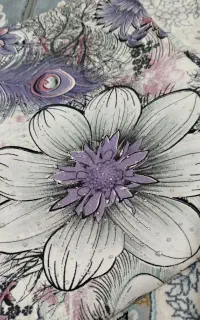 یک قواره پارچه چادر رنگی