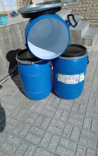 بشکه ۶۰لیتری داخل سفید