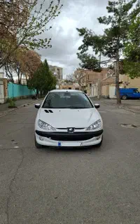 پژو 206اس دی وی8 مدل 95