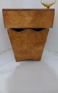 جا دستمال کاغذی و سطل زباله