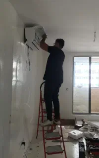 نصب نصاب اسپیلت کولرگازی لوله کشی مسی کولر گازی