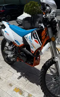 موتور تریل فلات طرح ktm