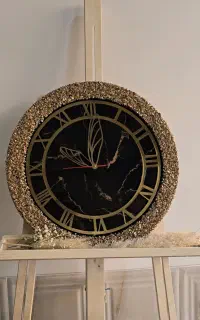 ساعت دستساز دیواری رزینی