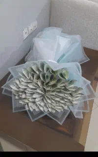دسته گل پول