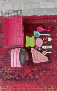 قفس و کیف حمل و وسایل خرگوش