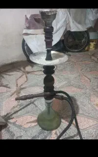 قلیان دوسیب چوب گردو