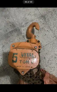 جرثقیل ۵تن و بتن کن و کپسول