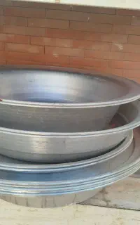 تشت ولگن سینی نیکلی در حد نو