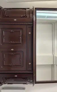 آینه کنسول چوب گردو