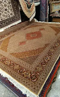 2عدد6متری دستبافت خوی گل ابریشم 40رج