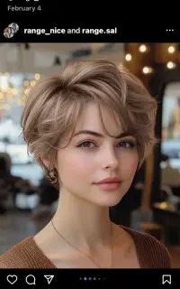 مدل برای کوتاهی مو بطور کاملا رایگان