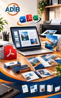 طراحی و ساخت PDF و Word تحویل سریع