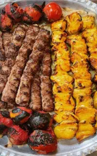 کباب و جگر گوسفندی میخای بره طلا فقط با نون محلی