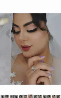 پک کامل عروس فقط  ۳میلیون میکاپ شنیون مژه