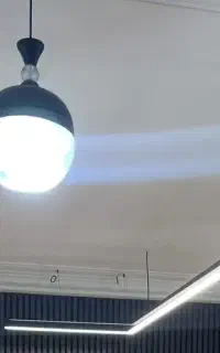 لاین نوری ۴ متر با قابش