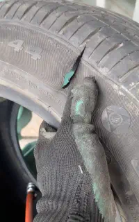 آپاراتی و ترمیم لاستیک به صورت حرفه ایی