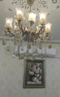 لوستر ۱۲ شعله