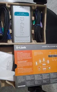 سوییچ kvm دی لینک ۴ پورت ps2