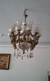لوستر 10 شاخه 2عدد