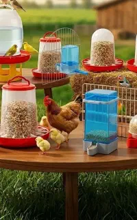 انواع آبخوری و دانخوری پرندگان