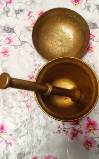 هاونگ و کاسه غسل دست کوب