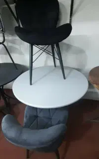 صندلی کارولین تشک مشکی کد ۹. مجموعه بزرگ دوستان