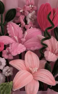 گل های جاودان پیپ پاکن و گیفت