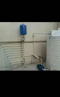 لوله کشی اب و نصب پمپ شیرالات وغیره شبانه روز