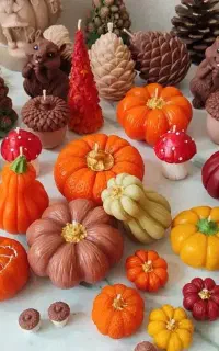 شمع پاییزی با قیمت عالی