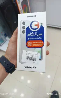 گوشیA16حافظه 256 رم8
