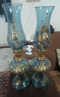 یک جفت چراغ شاه عباسی بزرگ نونو