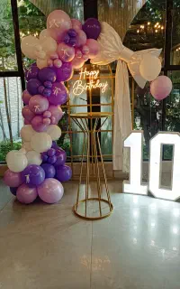 بادکنک آرایی و دیزاین تولد و گل ارایی