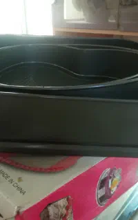 آون توستر به همراه قالب کیک