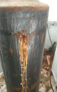 آبگرمکن مخزنی سوراخ  جوش کا ری. میشود