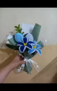 دسته‌گل جاودان پیپ پاکن
