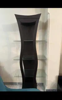 بوفه چوبی چراغدار