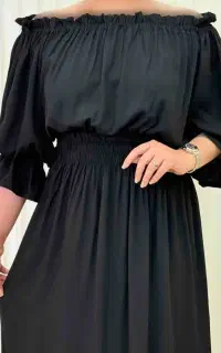 ساحلی نخی رنگ مشکی