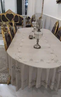 ست مبل، میز و میز غذاخوری سلطنتی + بوفه