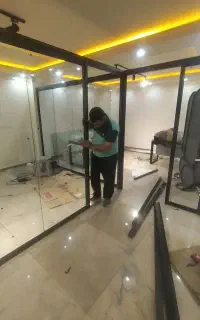 شیشه سکوریت کار در شهرستان انجام می‌شود