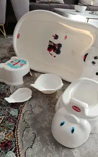 سرویس کامل حمام دستشویی فرنگی نونو