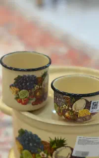 چند تیکه لعابی