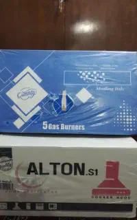 گاز صفحه ای استیل و هود