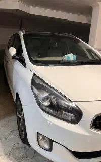 ماشین کارنز ۲۰۱۶ سفید کیا فول اپشن بدون رنگ