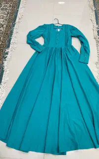لباس فیروز ه ای مجلسی